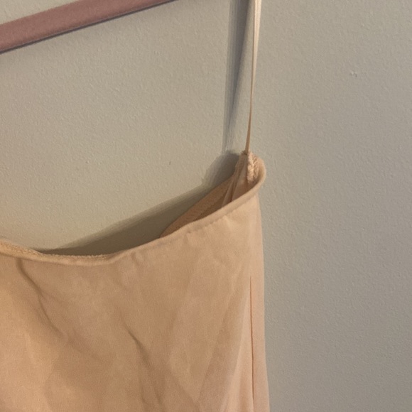 ASOS one shoulder pink chiffon dress - Picture 5 of 6